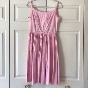 Candy Stripe Pink Vintage Cotton Sundress
